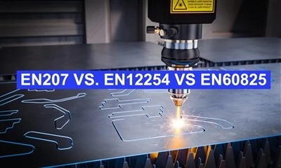 Aký je rozdiel medzi EN207, EN12254 a EN60825?